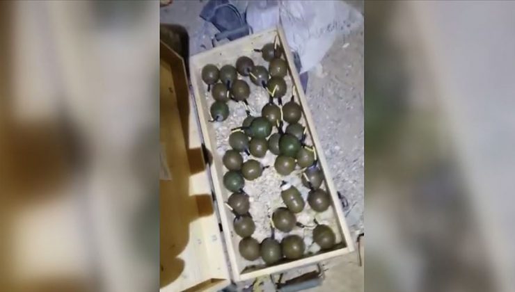 Tel Abyad’da mayın ve roket deposu bulundu