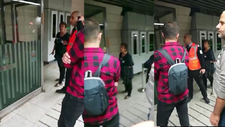 Karaköy’de başörtülü kızlara saldıran kadının, yeni görüntüleri ortaya çıktı