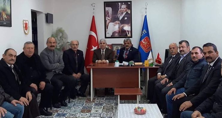 MHP Edirne İl başkanı Gaziler Derneğine Ziyaret de bulundu
