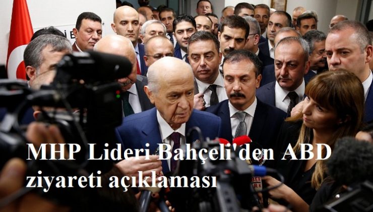 Bahçeli: Türkiye dış dünyaya karşı tek ses, tek yürek, tek nefes olmalıdır