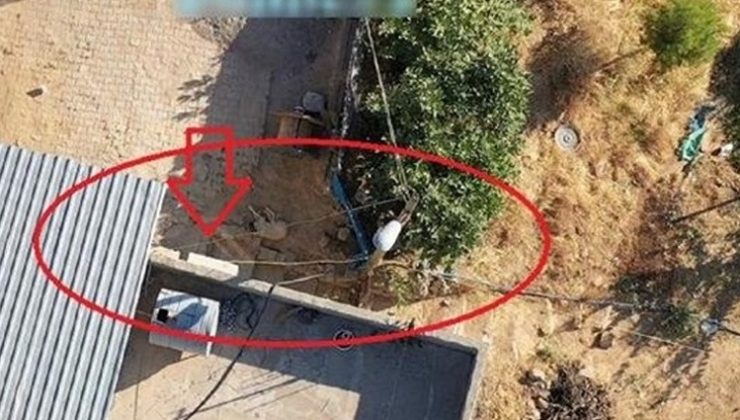 Araçları taşlıyorlardı! Bu kez drone ile tespit edildiler
