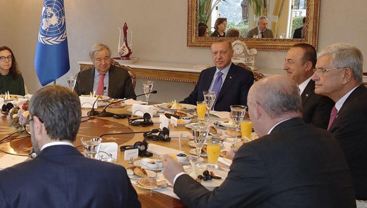 Cumhurbaşkanı Erdoğan’dan önemli görüşme