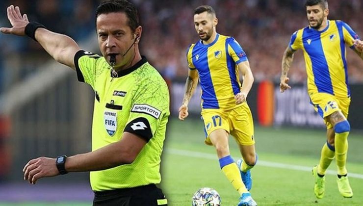 Rumlar Türk hakeme itiraz etti, UEFA kabul etti