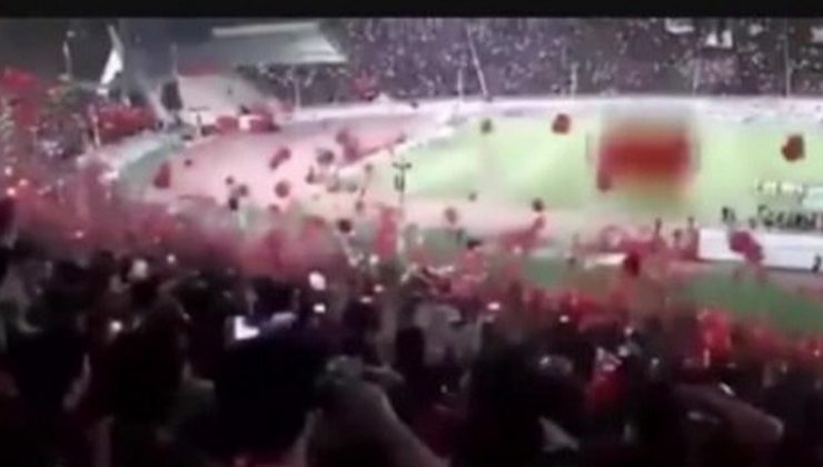 Burası İran Asker selamı verip Türkiye diye haykırdılar!