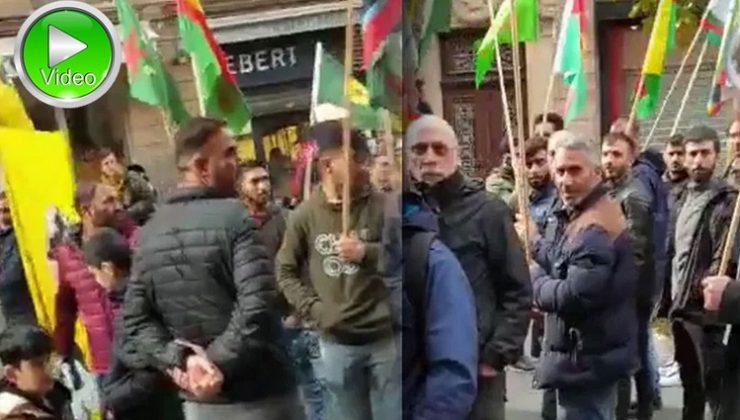Fransız kadın PKK eylemcilerine böyle haykırdı! Ne mutlu Türk’üm diyene