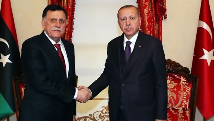 Erdoğan, Libya Ulusal Mutabakat Hükümeti Başkanı’nı kabul etti