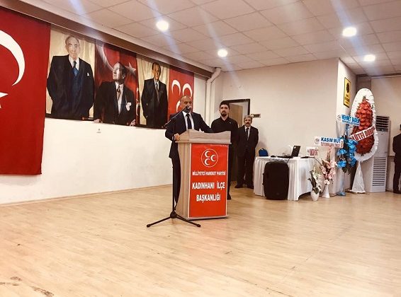 Kadınhanı KIZIL ELMAYA KOŞUYOR