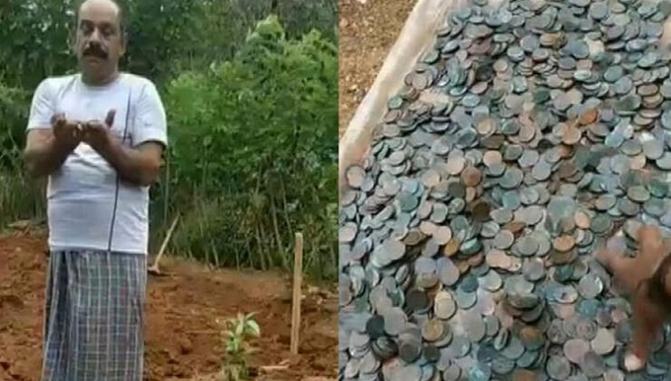 Lotoyu kazanıp arazi aldı, arazide define buldu