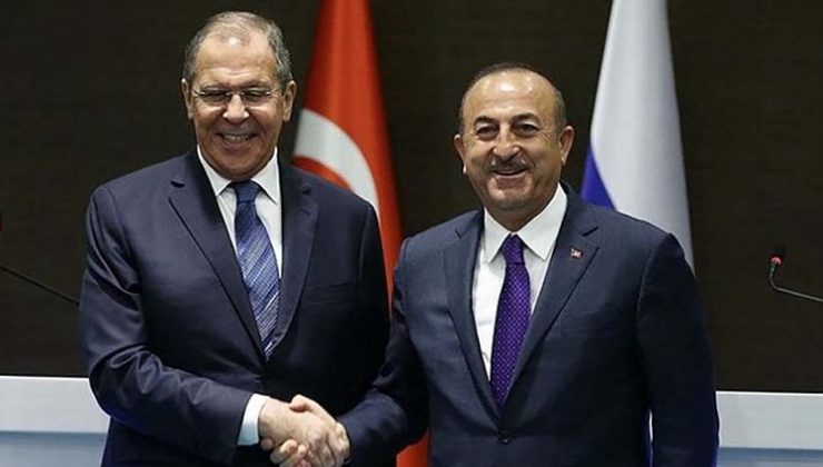 Dışişleri Bakanı Çavuşoğlu, Rus mevkidaşı Lavrov ile görüştü