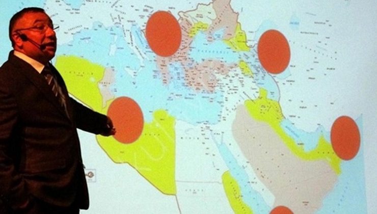 Haritadan gösterip UYARDI: Libya’ya gitmezsek kuşatılırız