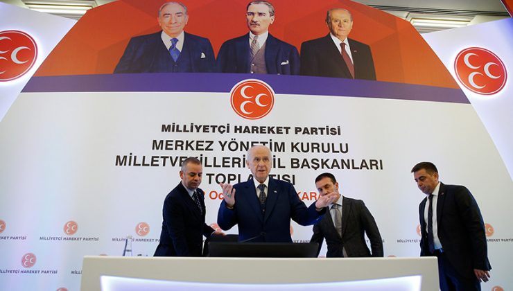 MHP lideri Bahçeli: Emperyalist husumetin hedefinde Türkiye ve büyük Türk milleti vardır