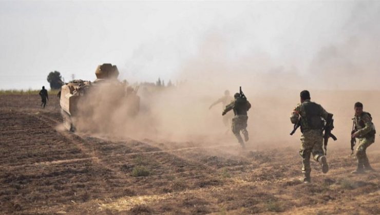 Teröristler Barış Pınarı Harekatı bölgesine saldırdı