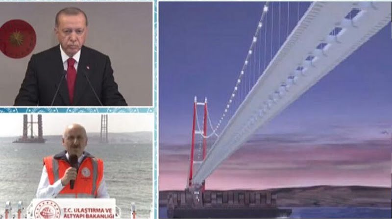 1915 Çanakkale Köprüsü’nde tarihi gün! Erdoğan Konuşma yaptı