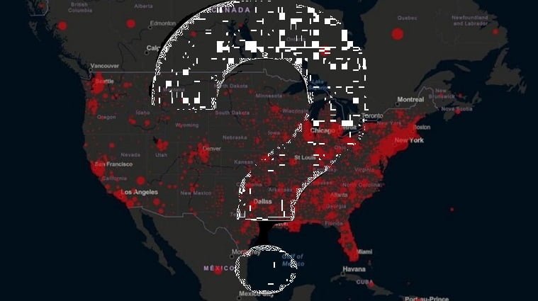 ABD’de can kaybı 105 bini de aştı