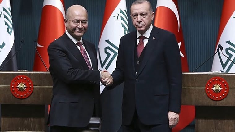 Erdoğan, Irak Cumhurbaşkanı Salih’le görüştü