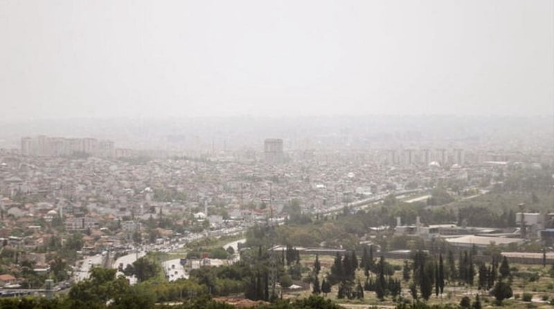 Kentin üzerine nem bulutu çöktü