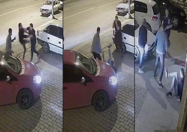 3 kişiyi 30 saniyede yere serdi