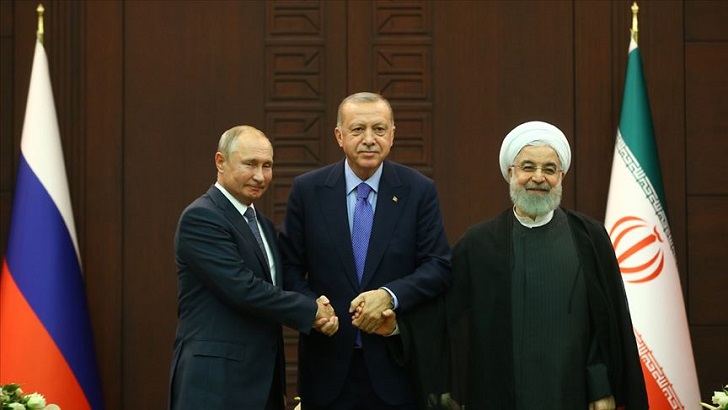 Cumhurbaşkanı Erdoğan, Putin ve Ruhani yarın Suriye’yi görüşecek