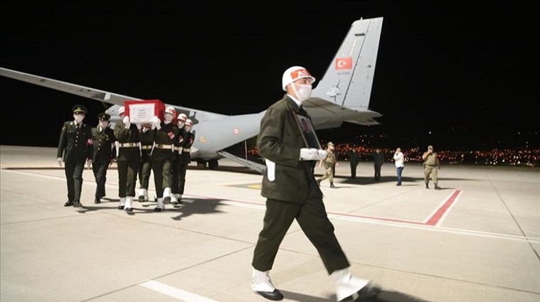 Şehit Uzman Onbaşı Ömer Kahya’nın cenazesi Kahramanmaraş’a getirildi