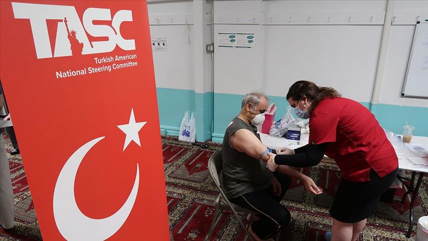 New York’taki Diyanet camisinde Türklere ücretsiz antikor testi