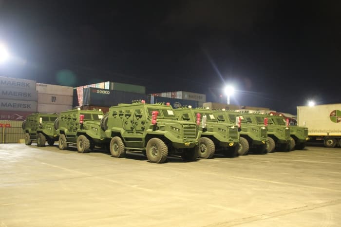 Milli zırhlı muharebe aracı ”Hızır” Afrika yolcusu!