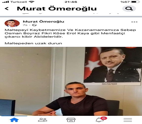 Maltepe’yi karıştıracak İtiraff gibi Açıklama! Belediyeyi onların yüzünden kaybettik!