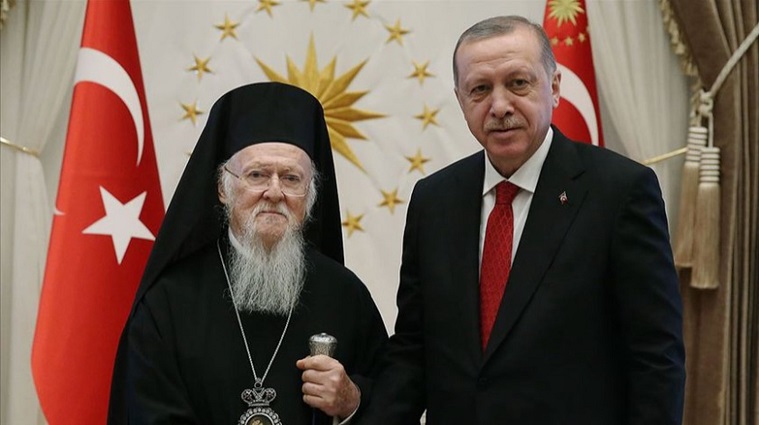 Fener Rum Patriği Bartholomeos’tan Cumhurbaşkanı Erdoğan’a Sümela teşekkürü