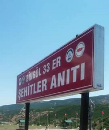 Bingöl’de utanç veren manzara! Şehitlik anıtı bakımsızlıktan çöplüğe dönmüş!