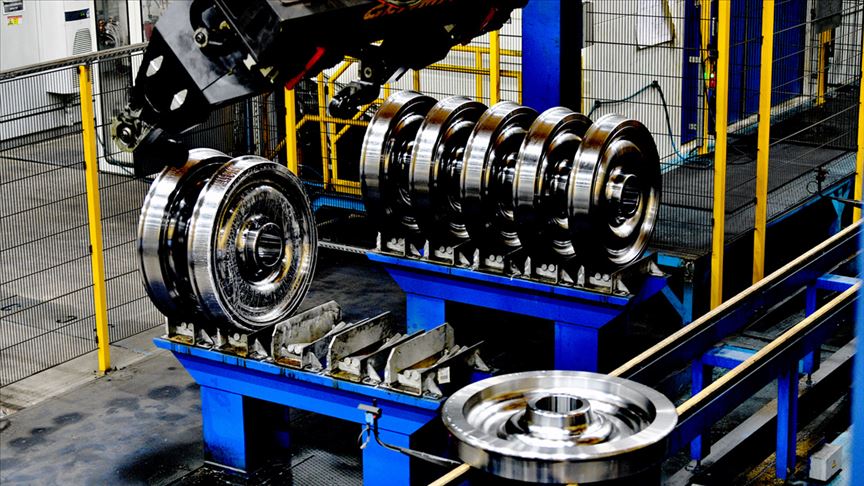 200 bin demir yolu tekeri üretecek