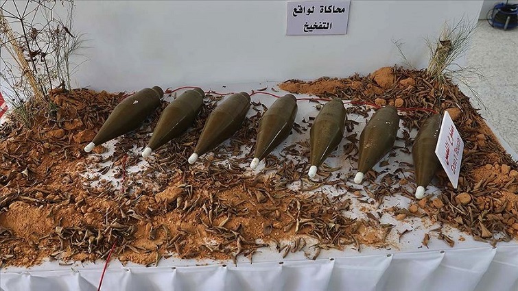 Trablus’un güneyindeki 150 alan Hafter milislerince yerleştirilen mayınlardan temizlendi