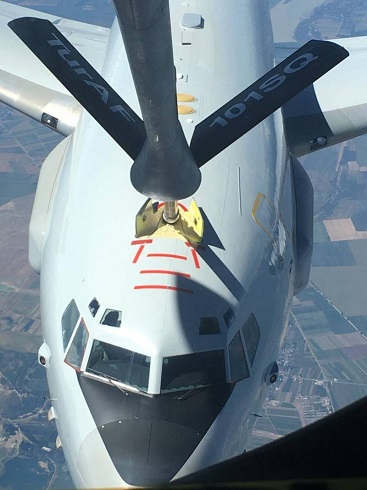 Türkiye’den NATO uçağına kritik ikmal