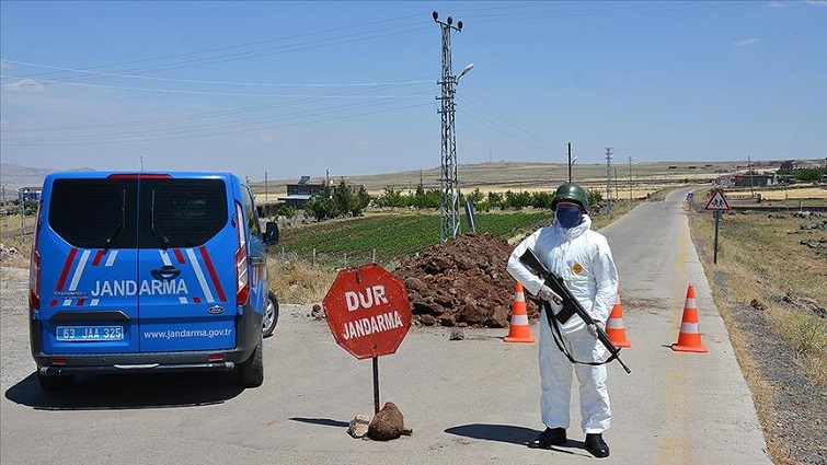Şanlıurfa’da 102 ev karantinaya alındı