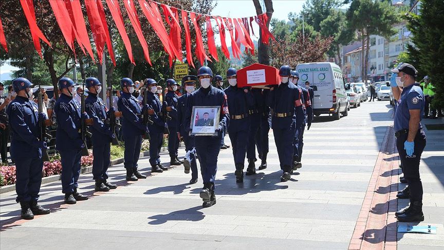 Ağrı Şehitlerimizi uğurladık