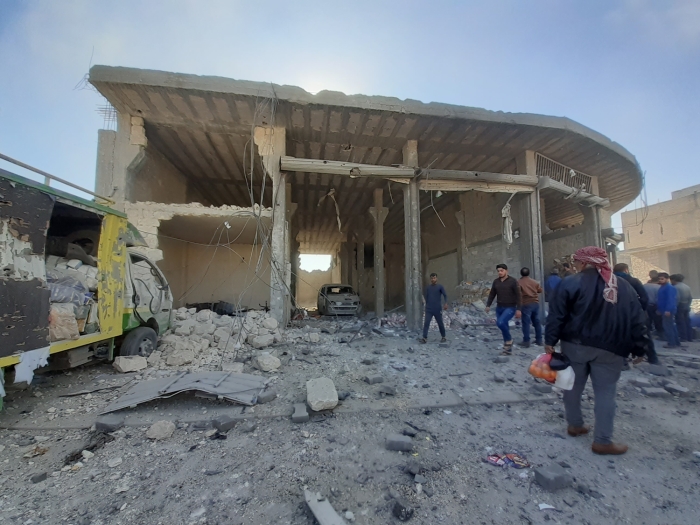 Suriye’nin kuzeyindeki El Bab’da bombalı terör saldırısı