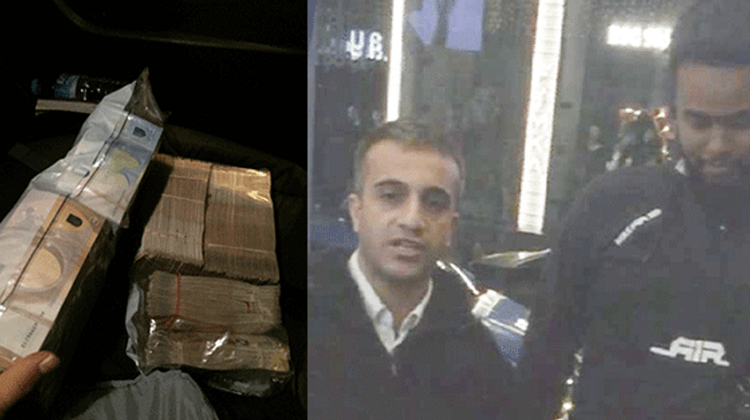 Turistler takside servet unuttu!