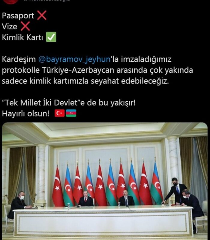 Bakan Çavuşoğlu duyurdu: Sadece kimlik kartımızla seyahat edebileceğiz