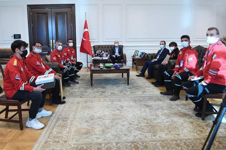 TAMGA’dan İçişleri Bakanı SOYLU ve AFAD’da ziyaret