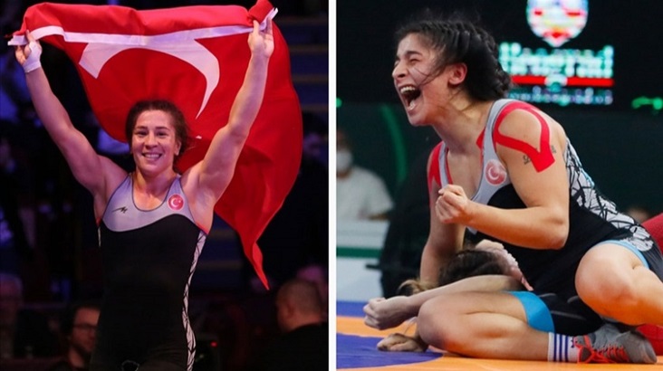 Milli güreşçiler Adar ile Öztürk’ten bir gümüş bir de bronz madalya