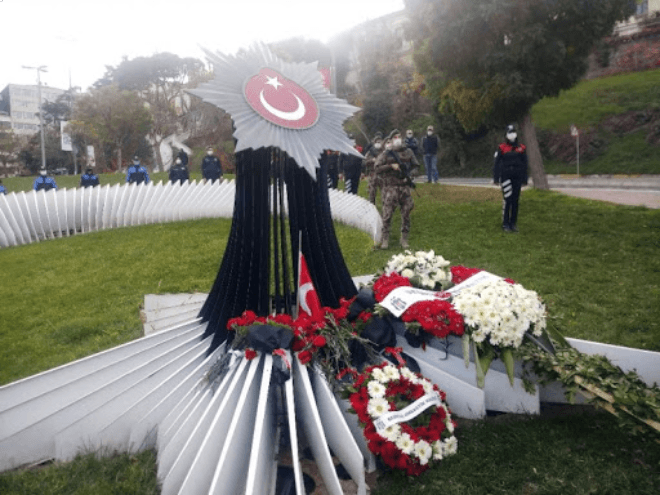 Beşiktaş’taki terör saldırısında şehit olanlar anıldı