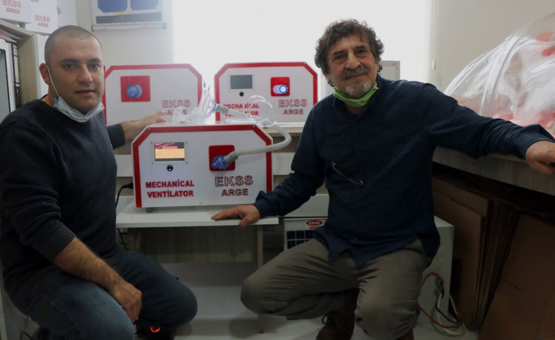 Edirneli mühendisler, yerli mekanik ventilatör üretti