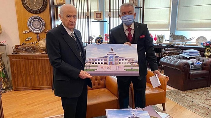MHP Lideri Bahçeli’nin Şuşa’ya yaptıracağı okulun ana motifi Har-ı Bülbül