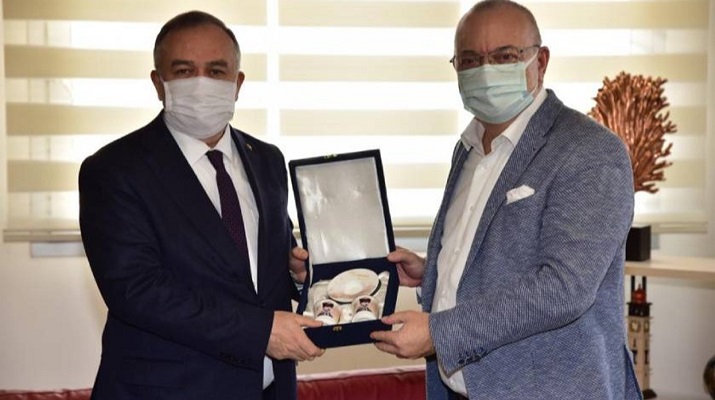MHP Grup Başkanvekili Akçay’dan Başkan Ergün’e ziyaret