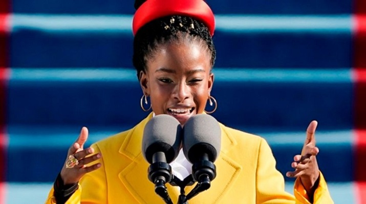 Okuduğu şiirle büyük övgü alan şair 2036’da ABD başkan adayı