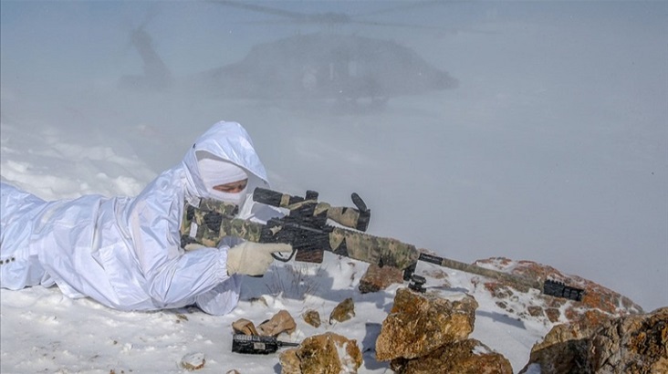 Saldırı girişiminde bulunan 5 terörist öldürüldü