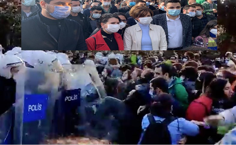 Eylemciler ‘katil polis’ sloganları attı CHP destek verdi