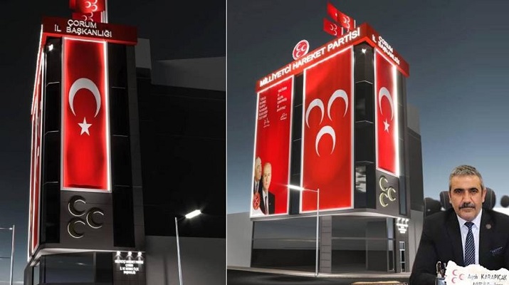 MHP Çorum yeni hizmet binasına kavuşuyor