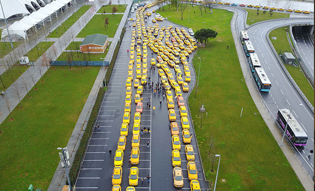İstanbul’da taksi ihalesine mahkemeden iptal kararı