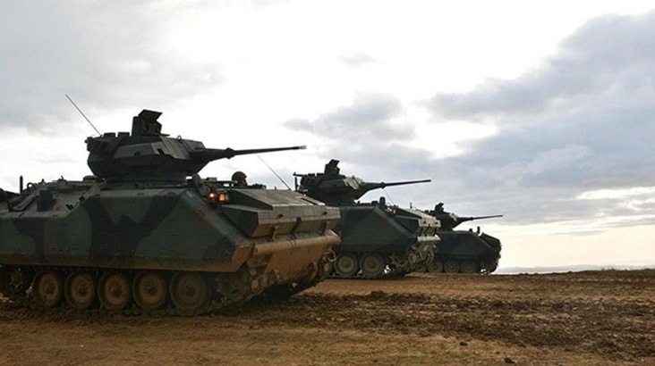 Azerbaycan askerleri ‘Kış Tatbikatı’ için Kars’ta TSK gövde gösterisine hazırlanıyor