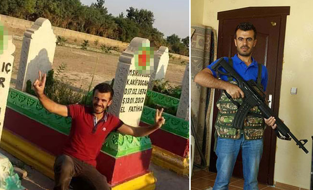 Tokkal ailesinin katil zanlısı Boğa’nın, PKK’lı teröristlerin mezarlığında fotoğrafı çıktı