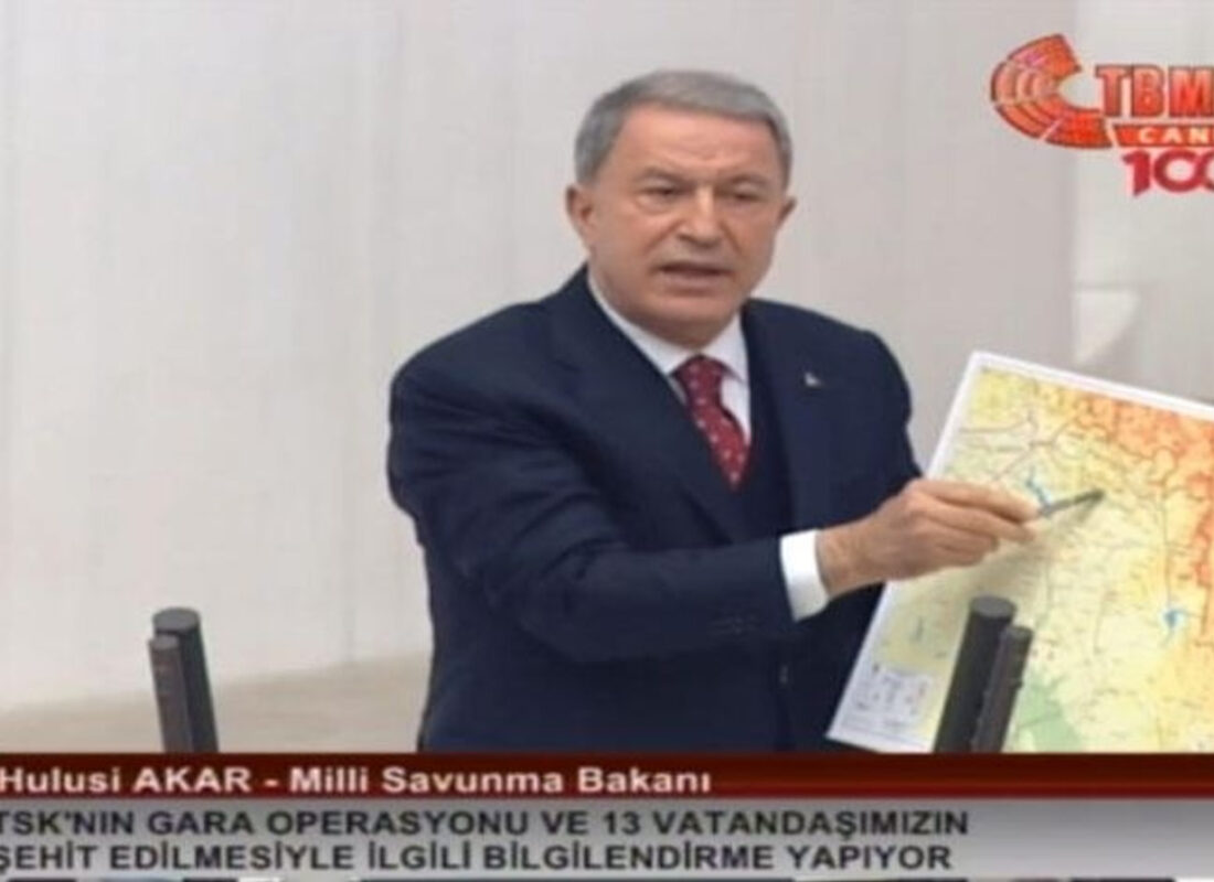 Bakan Akar’dan TBMM’de Gara operasyonu açıklaması